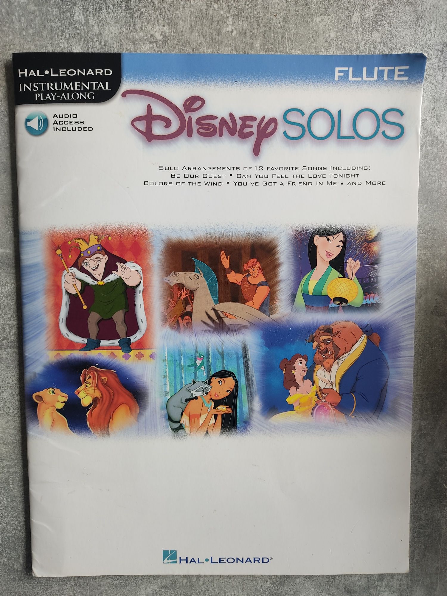 Utwory Disneya na flet poprzeczny Disney solos flute