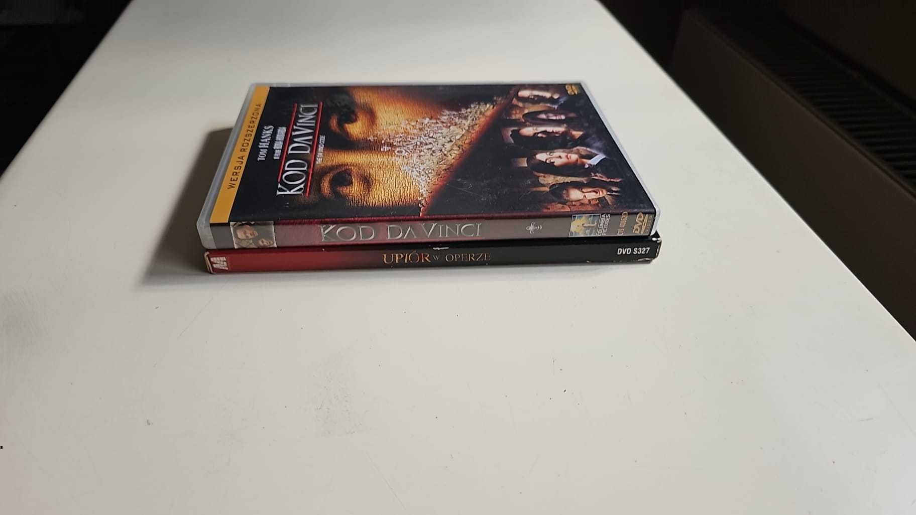 2 filmy na DVD Upiór w operze Kod Da Vinci