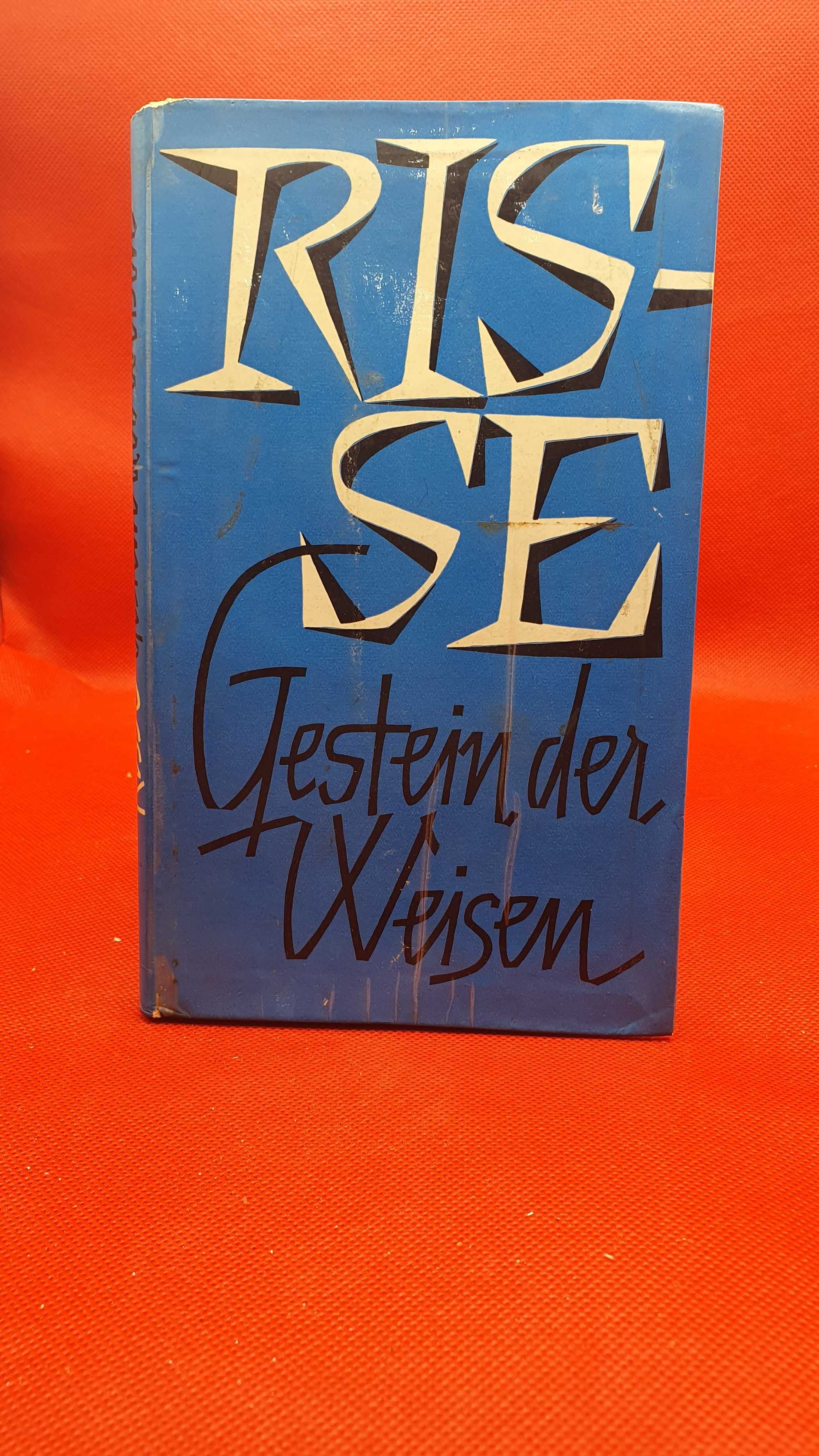 Livro - REF PBV - Heinz Risse - Gestein Der Weisen