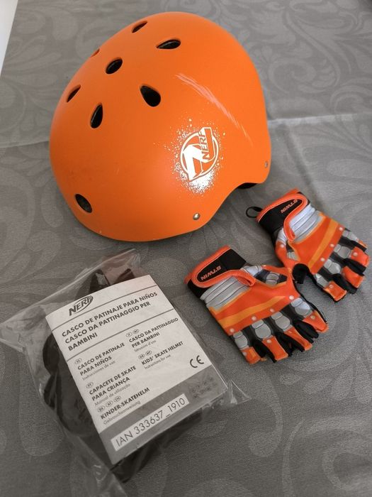 Capacete proteção criança Nerf