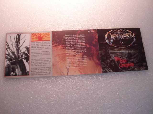 Obituary - The End Complete - Death Metal Cd Original de 1992