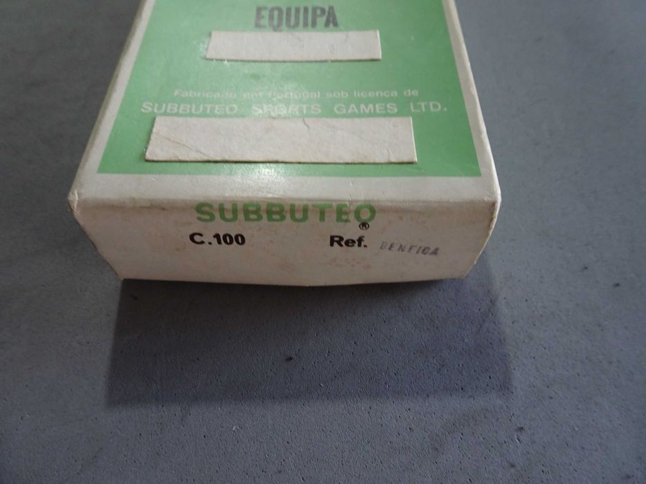 Antiga equipa Subbuteo Benfica -