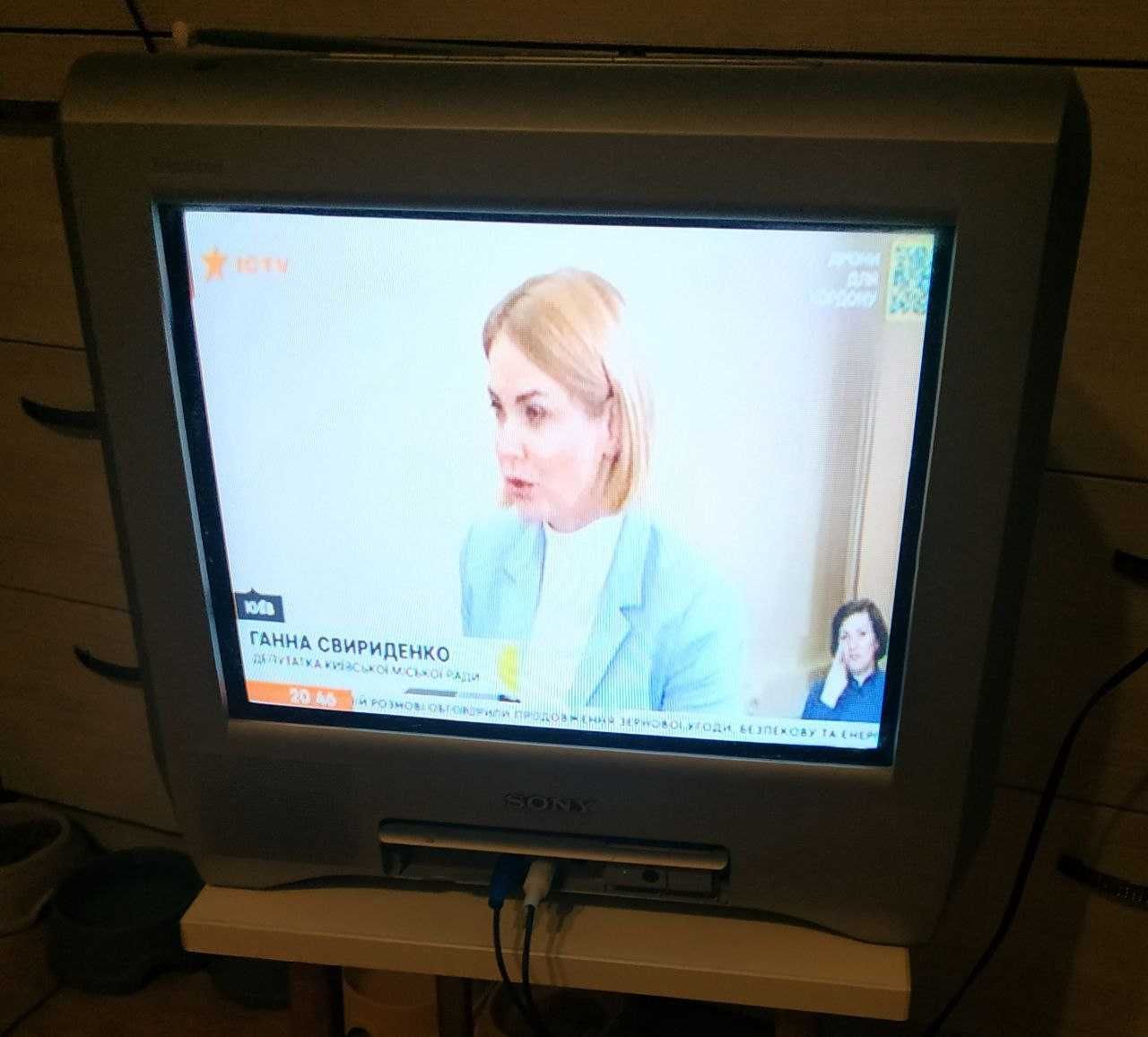 Телевизор кинескопный Sony KV-14CT1K серебристый