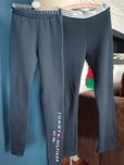 Legginsy spodnie granatowe dziewczęce 164 cm