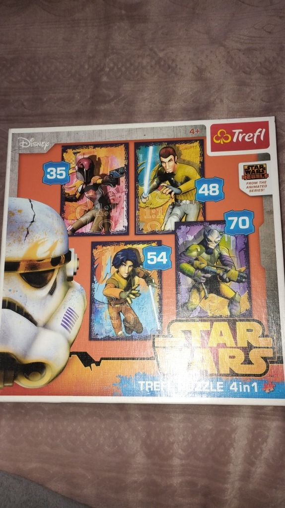 Puzzle Star Wars 4w1 Trefl