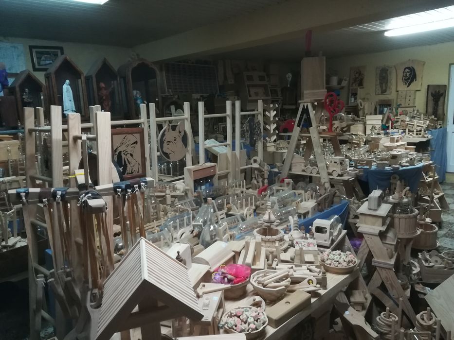 Artesanato em madeira