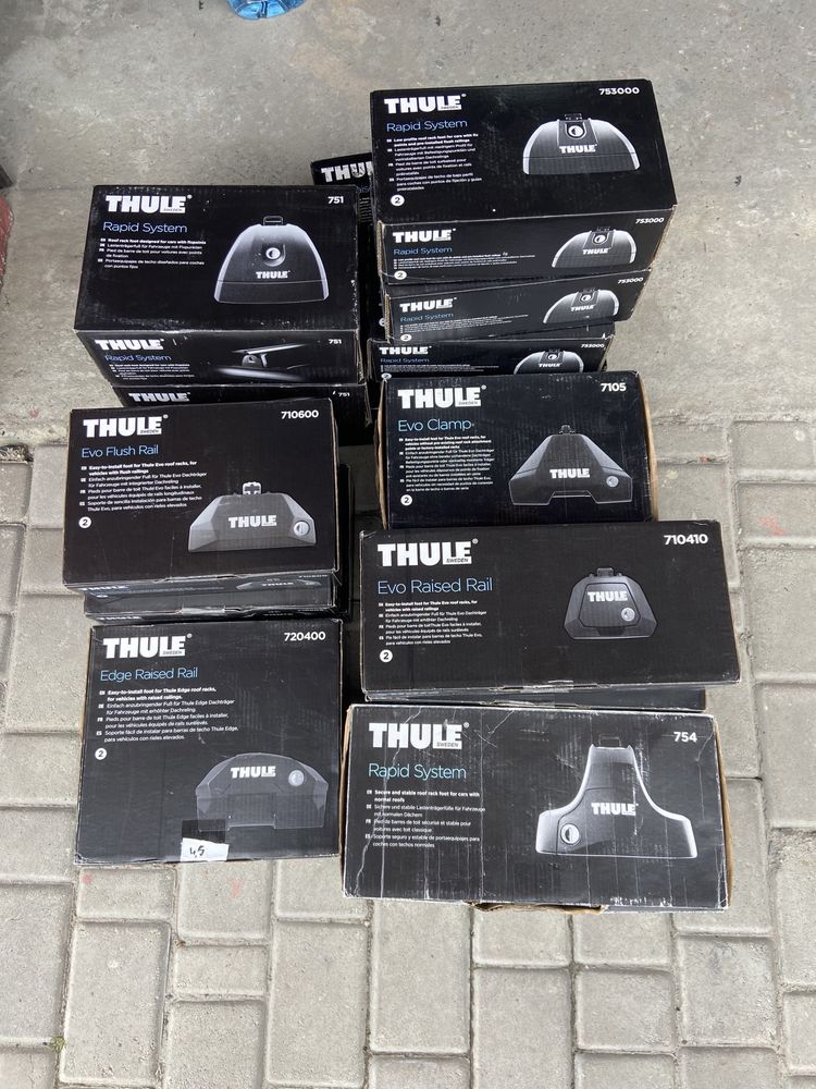 Нові опори thule 753 7104 7105 7106 7204 751 туле