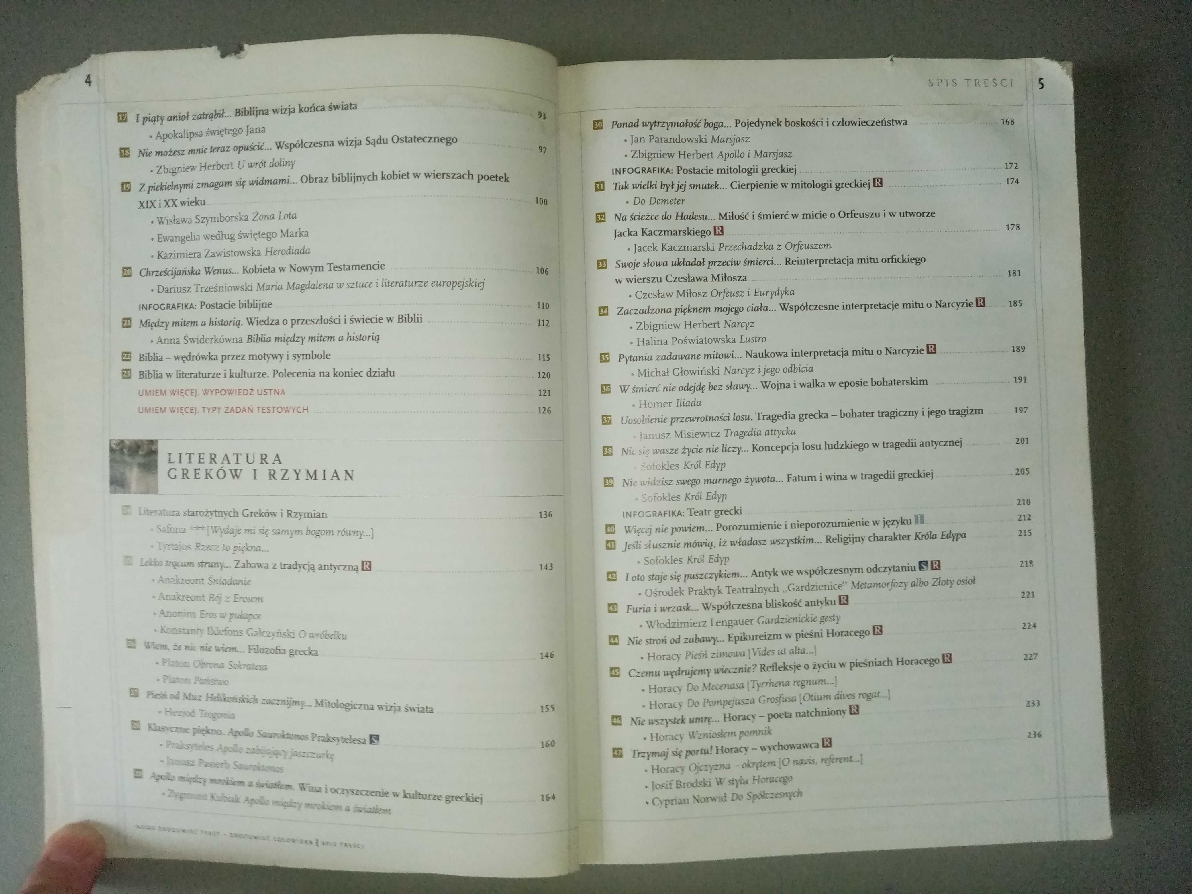Nowe zrozumieć tekst, zrozumieć człowieka, klasa 1,część 1,D.Chemperek