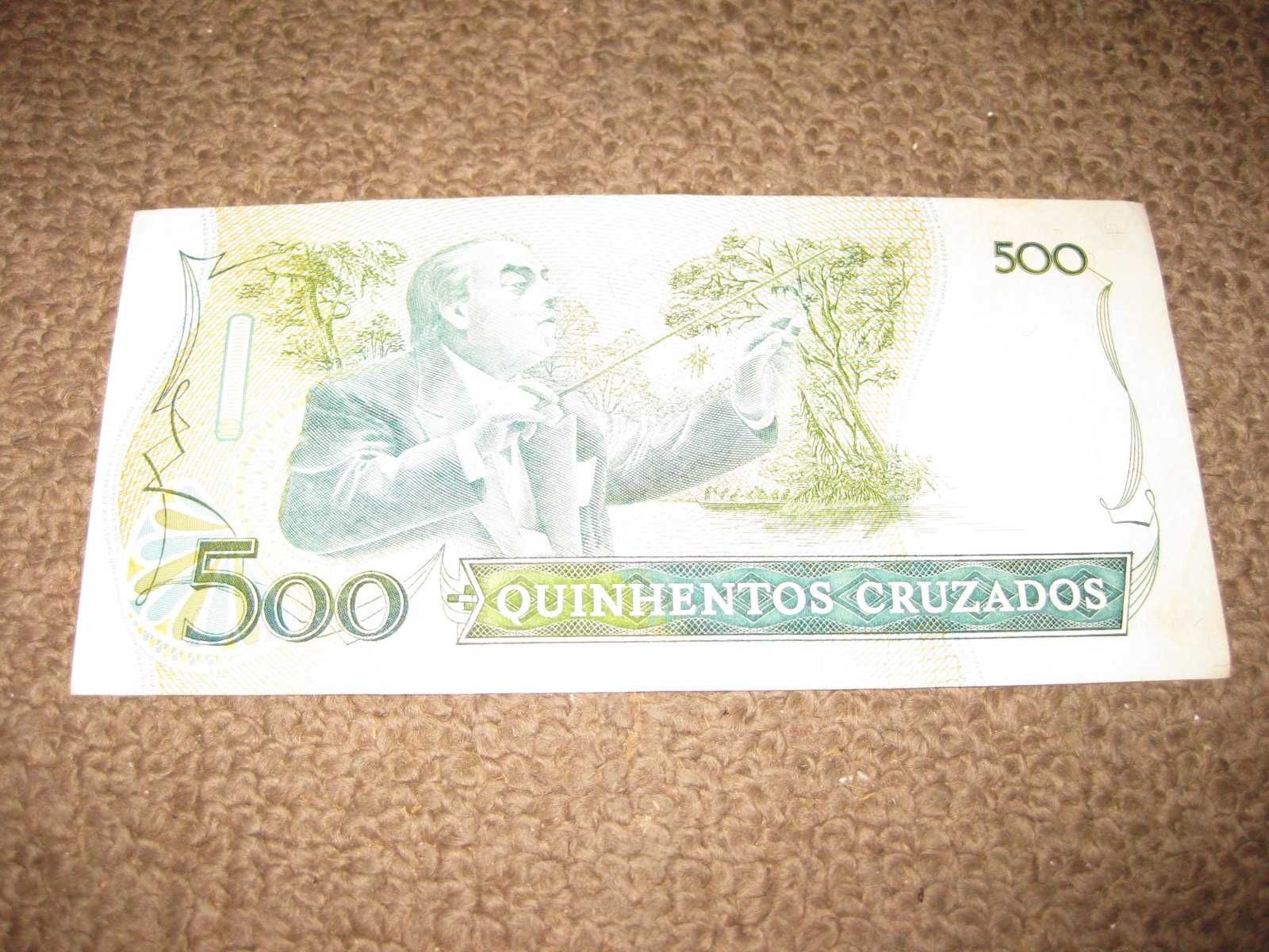 Nota do Brasil "500 Cruzados" Bela!