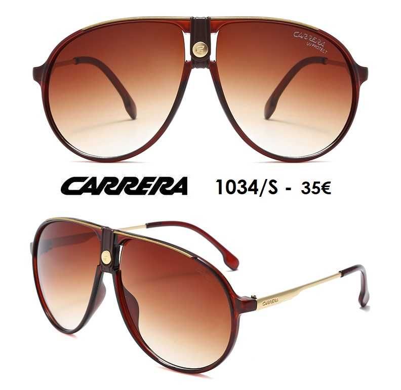 Óculos de sol Carrera 1034/S - 5 cores disponíveis