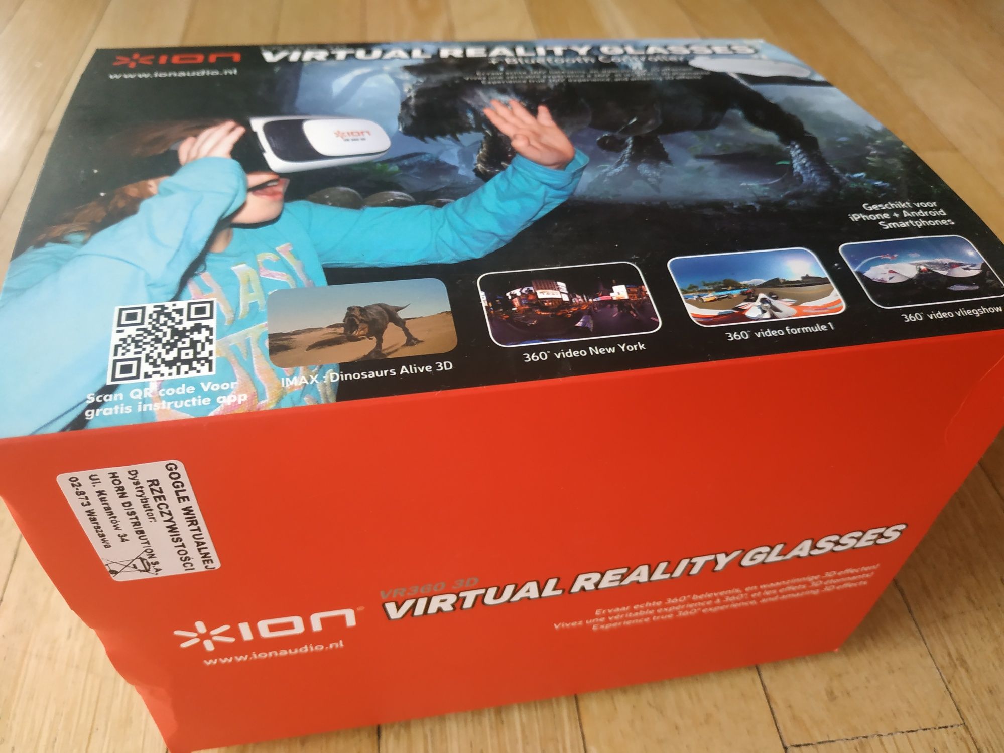 ION VR 3603D okulary VR Virtual Reality Glasses - jak NOWE