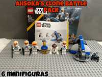 Lego Star Wars Ahsoka’s Clone Battle Pack! (6 minifiguras)