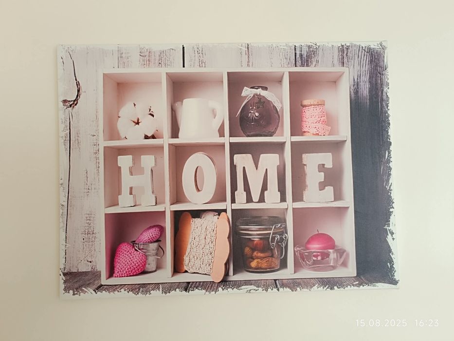 Obraz 3D Home obraz widok rama