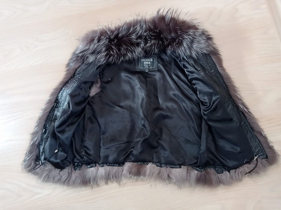 Жилетка с чорнобурки Branza Rina, Italy