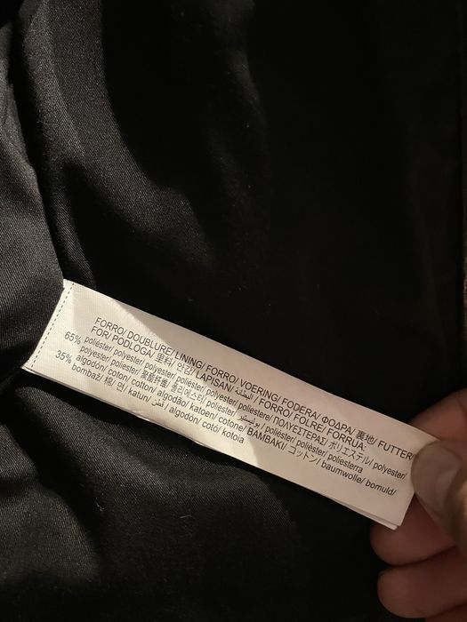 Blusão pele biker Zara