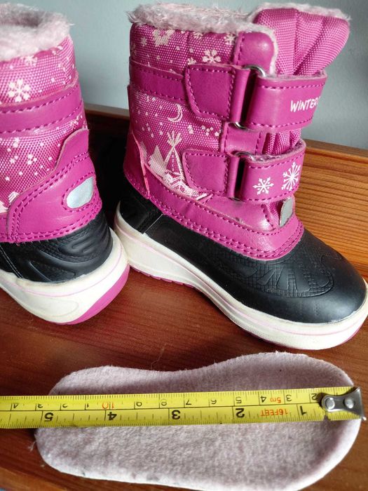 Buty ocieplane śniegowce kozaczki lupilu rozmiar 20