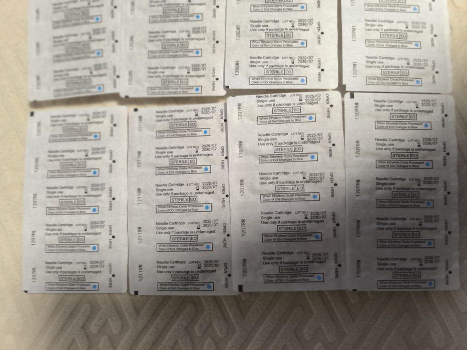 Agulhas profissionais do cartucho da tatuagem