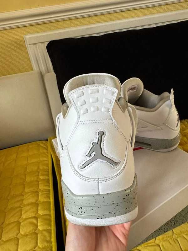 ButyDamskie Air Jordan_4_Retro_White_Oreo_Uniseks R.40