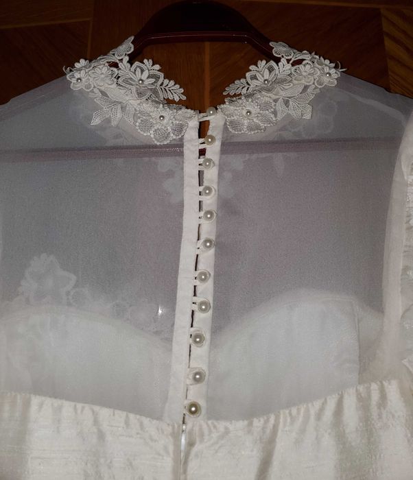 Винтажное шёлковое свадебное платье  шёлк, аренда, прокат