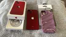 iPhone 13 Red 128GB bateria 88% super stan