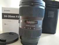 O| Sigma A 24-35 f2 Canon EF - jak nowy