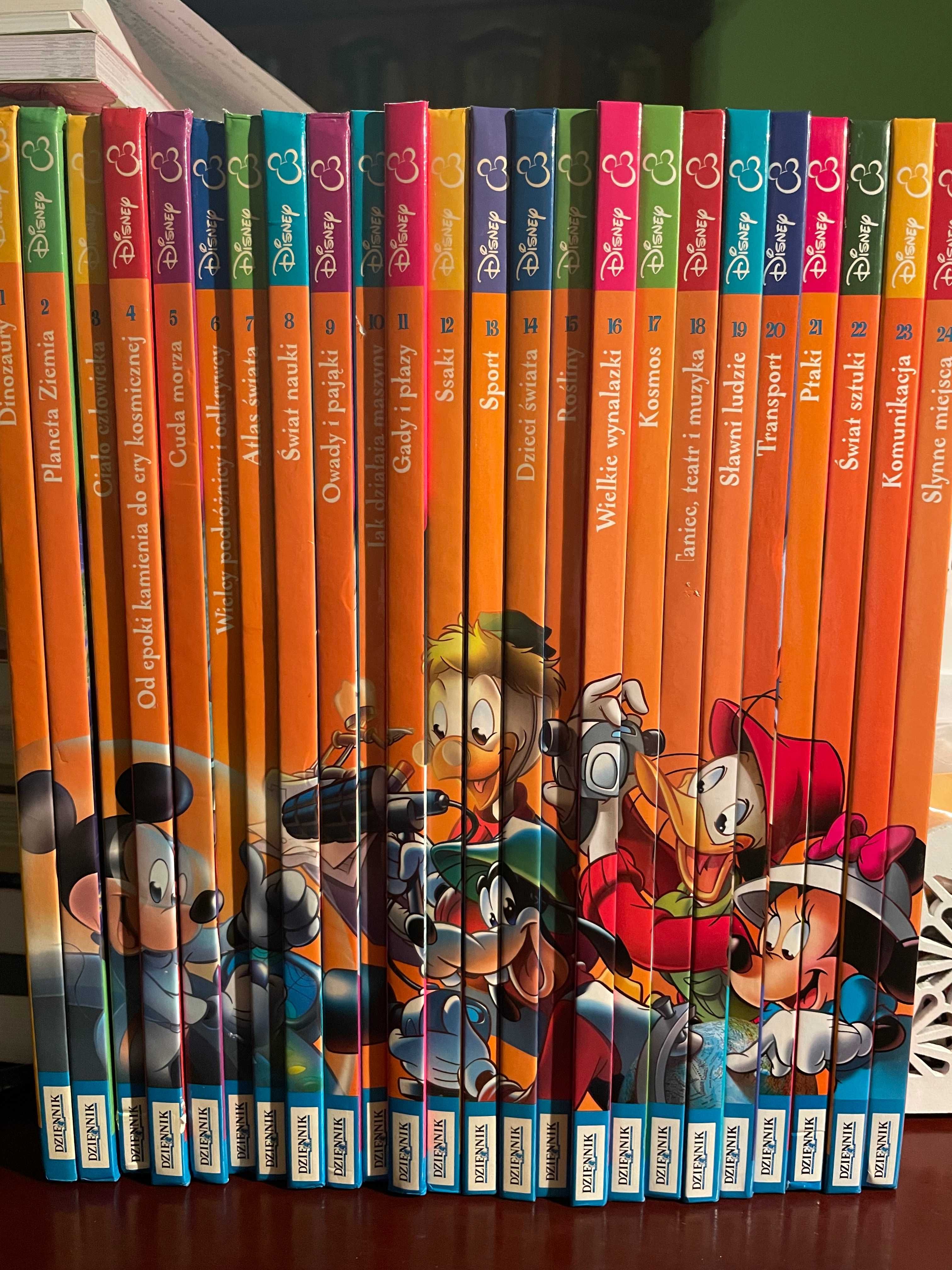 Encyklopedia wiedzy Disney - tomy 1 - 24