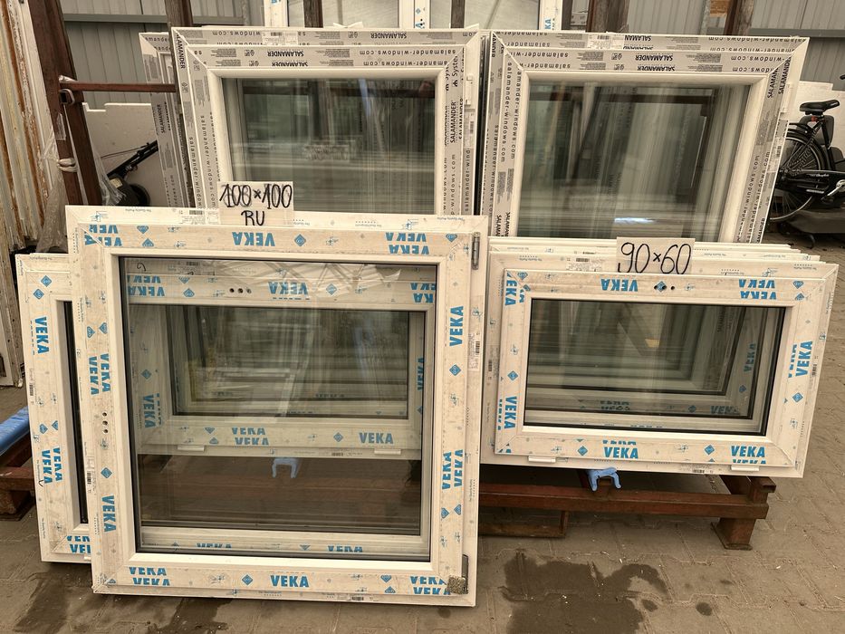 SKŁAD OKIEN w Piątku nowe i używane, dostępne kilka szt. 100x80 i inne