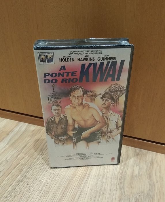 A Ponte do Rio Kwai - VHS selada