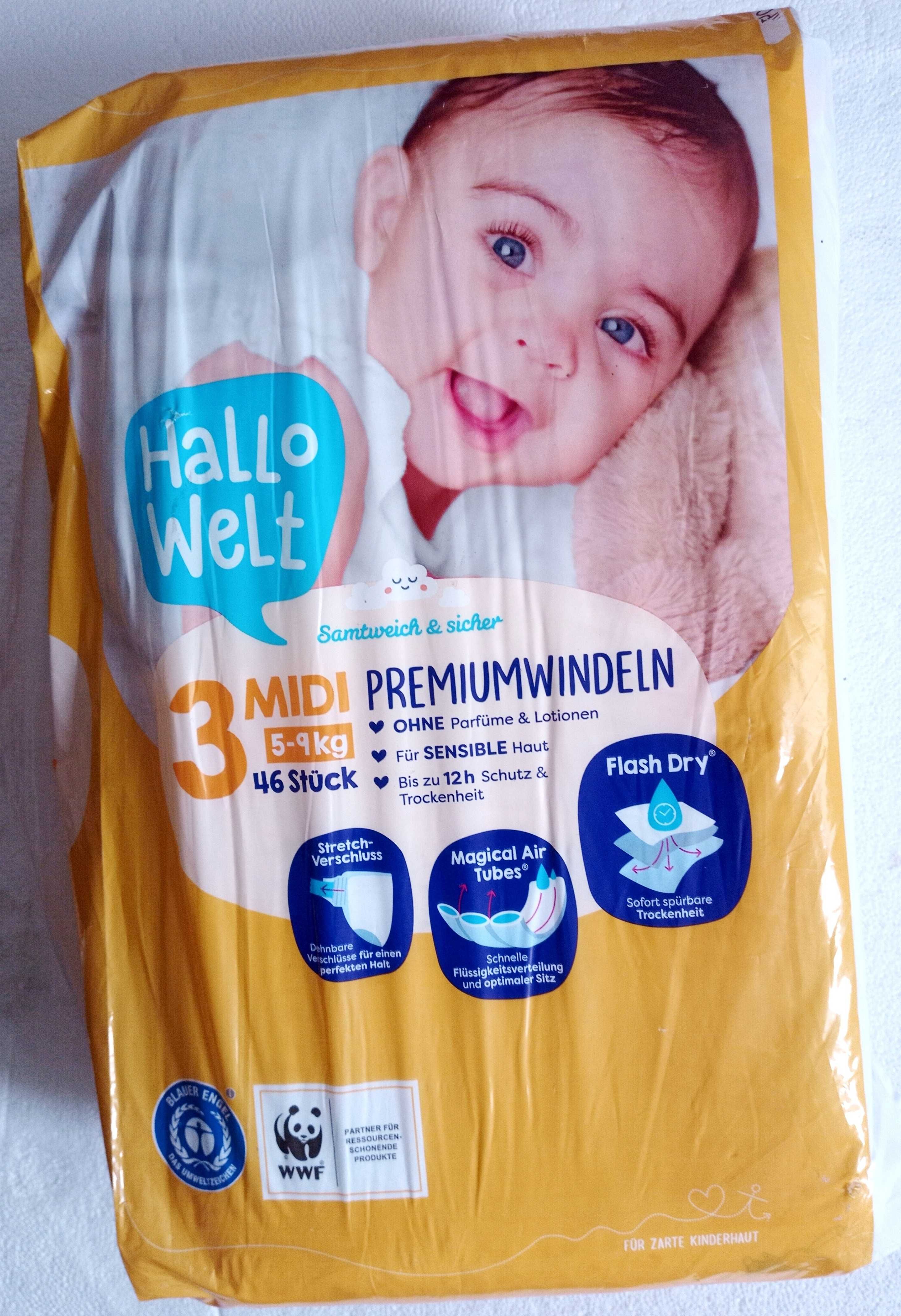 Підгузки Dada, Mamia, Huggies, Beauty Baby, Hallo Welt, Conad 3,