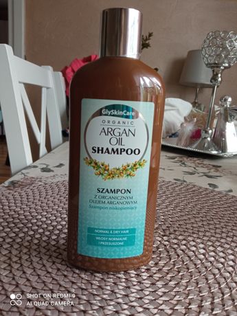 GlySkinCare Argan Oil Szampon do włosów z organic olejkiem arganowym