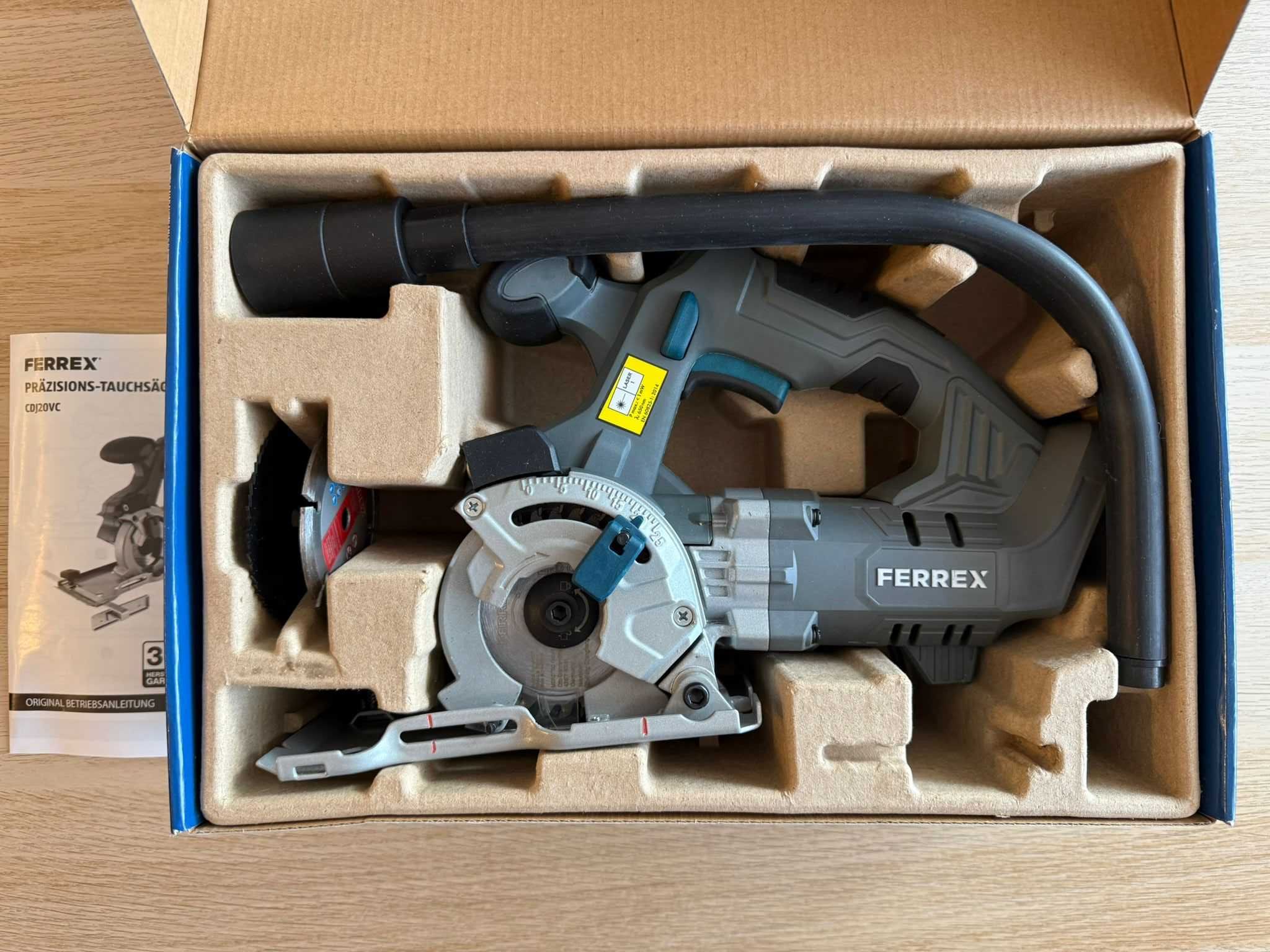 PIŁA Precyzyjna ZAGŁĘBIARKA Akumulatorowa FERREX 20V CDJ20VC