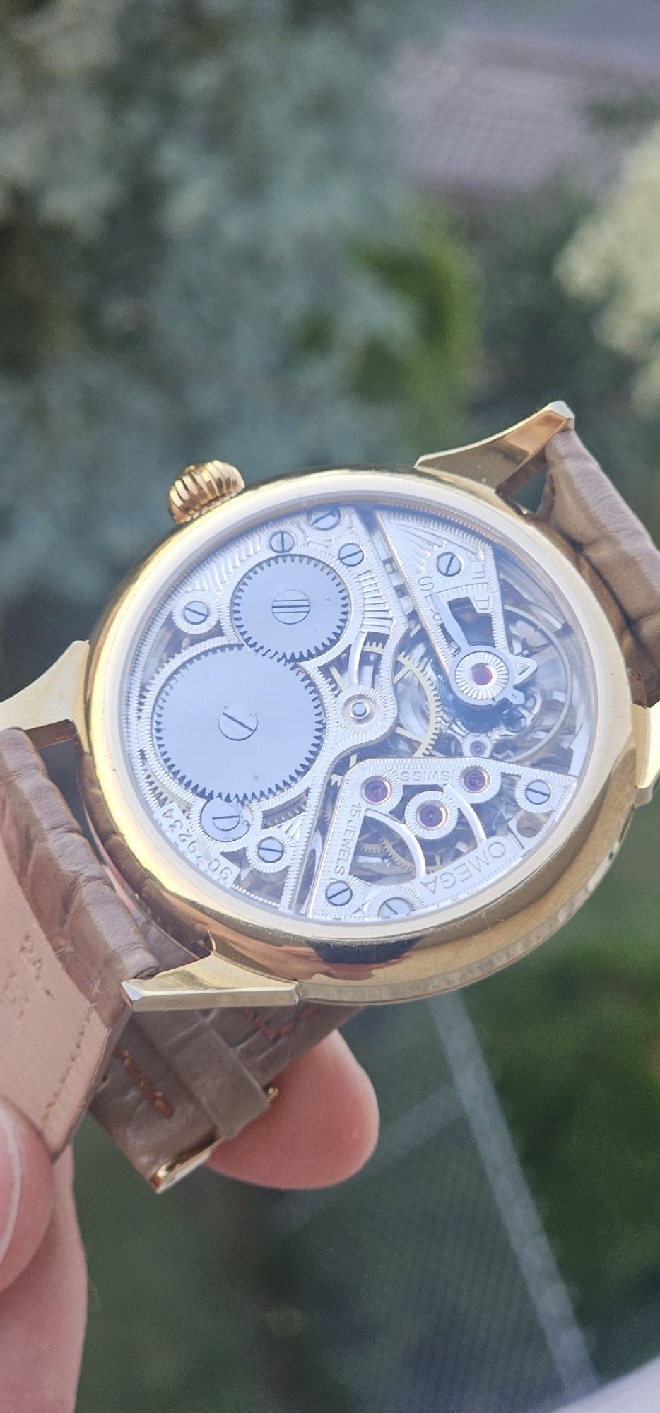 Zegarek Omega skeleton cudo