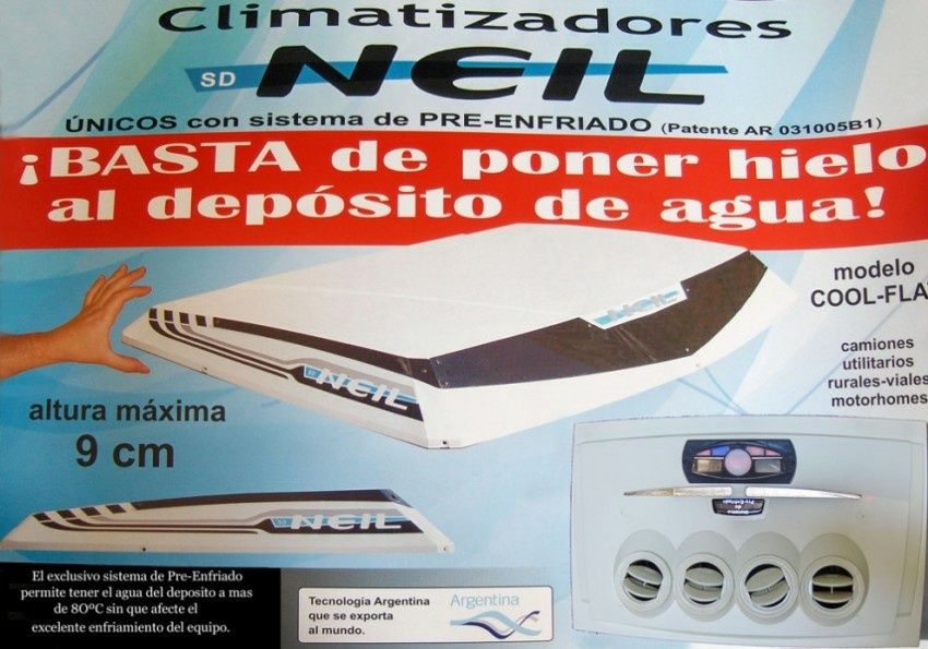 Climatizador neil camper autocaravana
