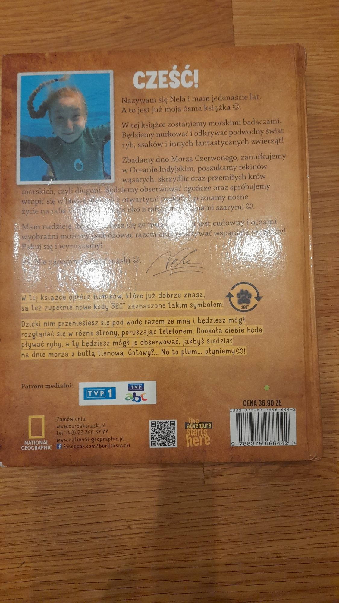 Nela I tajemnice oceanów Z AUTOGRAFEM NELI