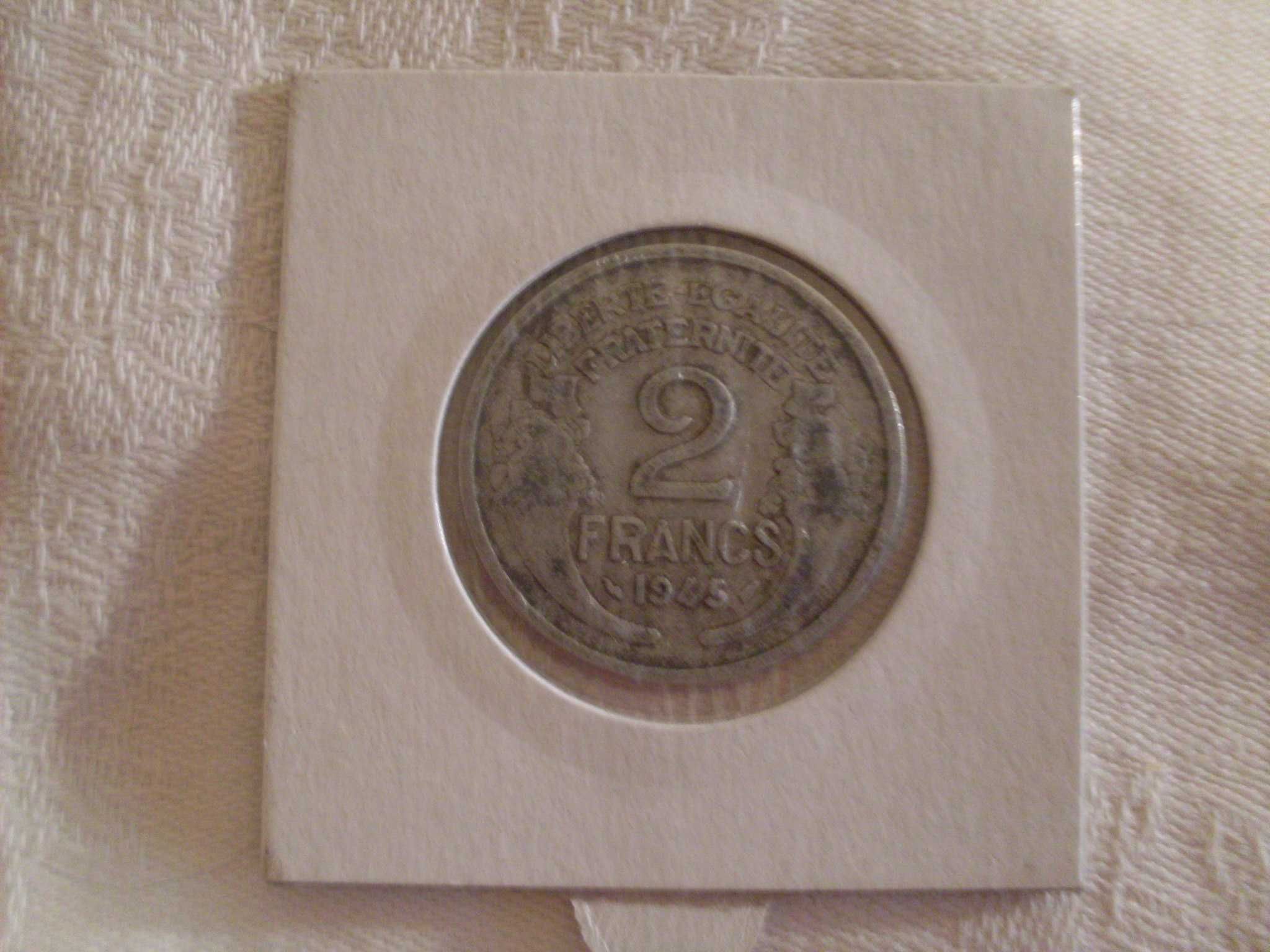 Moneta 2 Francs 1945