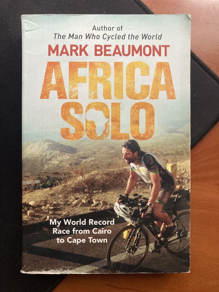 Książka eng - mark beaumont africa (rower)