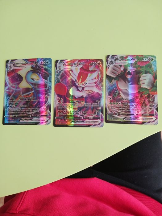 10 Cartas pokemon gigamax holograficas