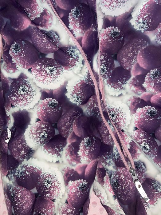 Красивий зимовий термокомбінезон Lenne Baby 74см на дівчинку.