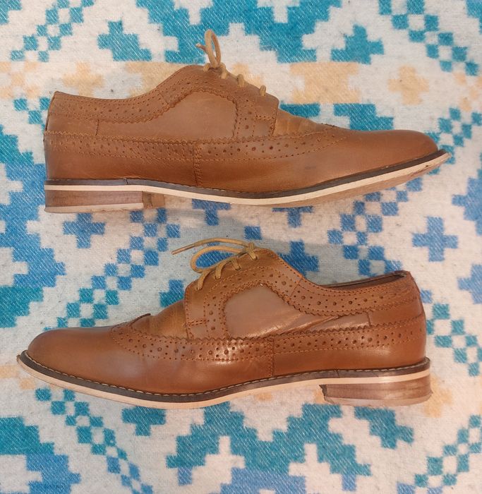 ASOS MAI Leather Brogues. Жіночі броги.