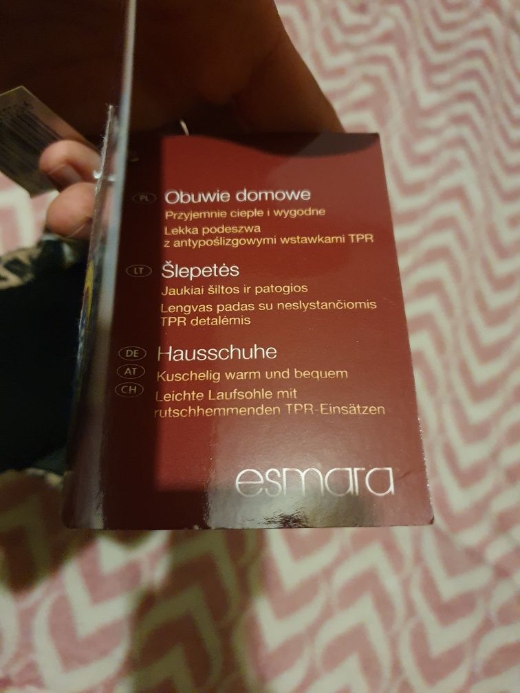 Papcie klapki esmara