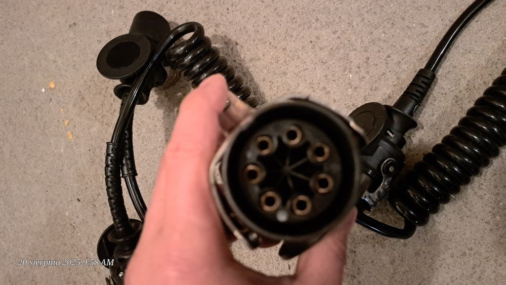 Przewód spiralny ABS 7 pin TIR