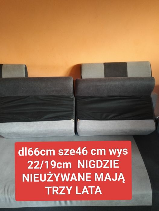 Poduszki oparcia do sofy dwie sztuki