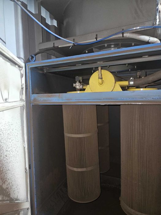 piaskarka, komora śrutownicza kontener 12mb