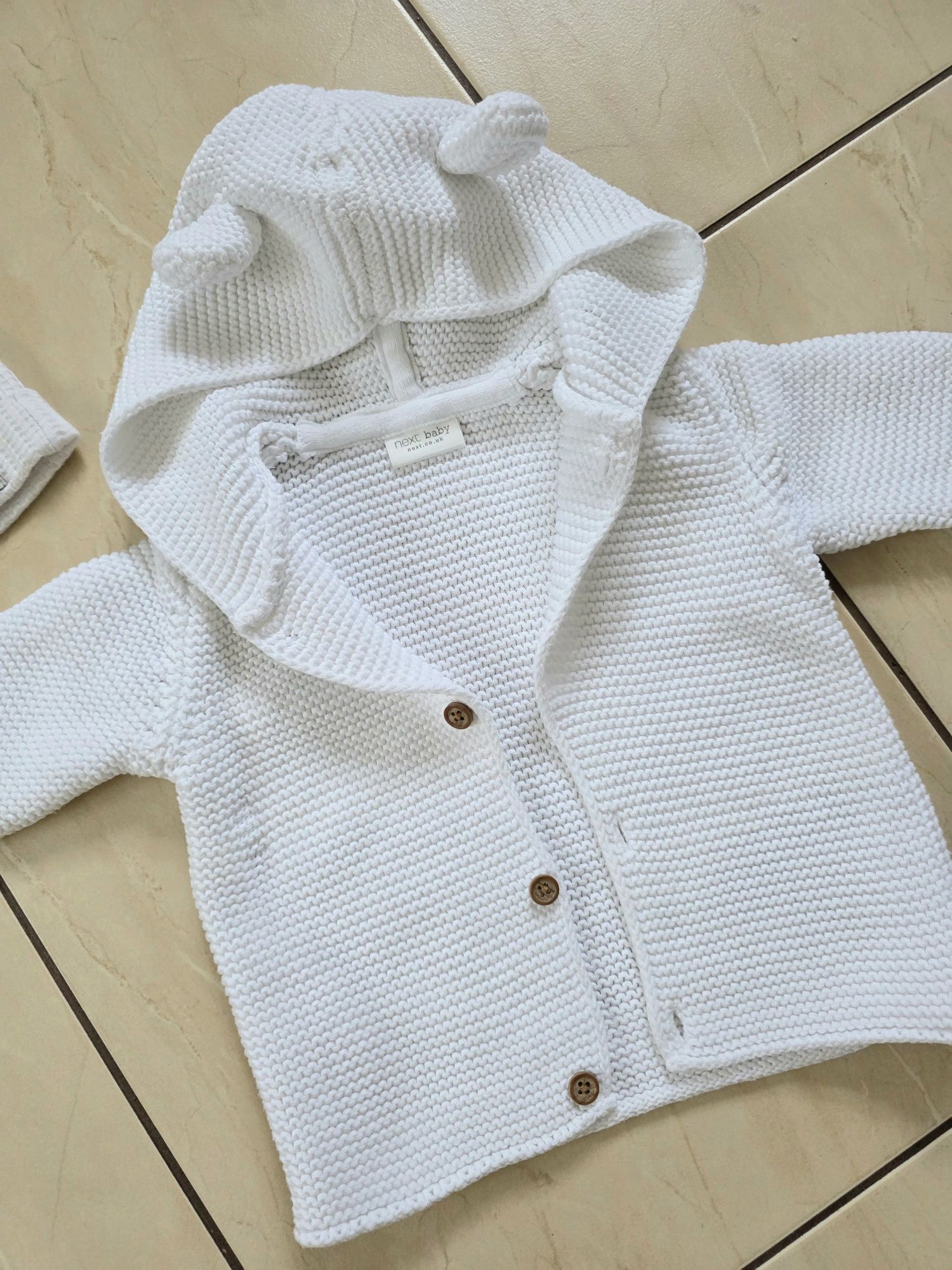 Next_bluza z kapturkiem + czapeczk