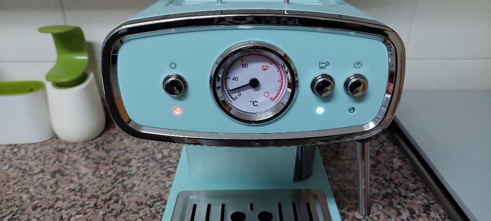 Maquina café Silvercrest Verde