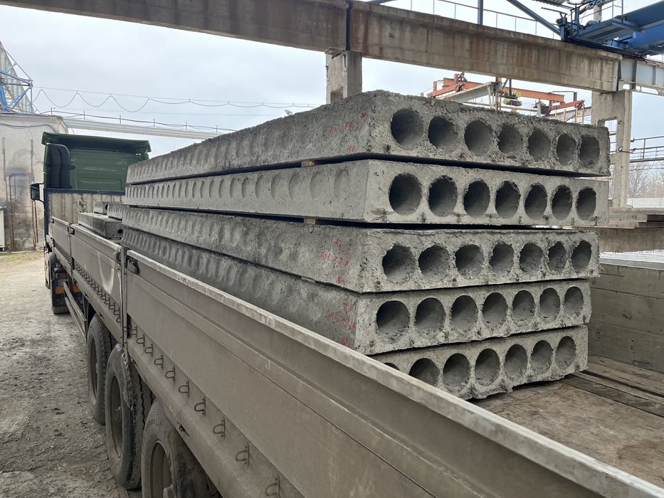 Плиты перекрытия, дорожные, жби