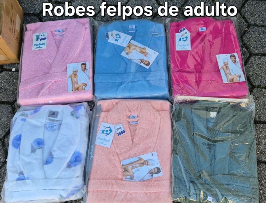 Roupão ALGODÃO  Felpo  Robe turco
