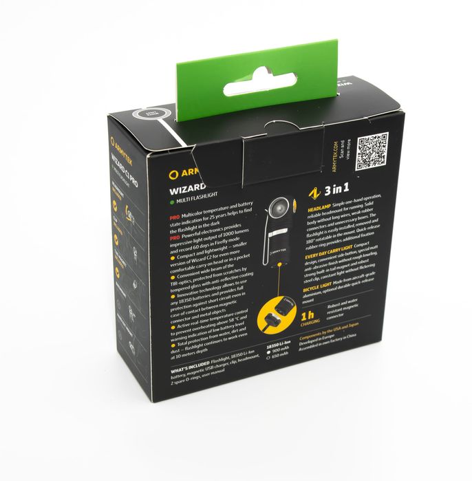 Latarka czołowa Armytek Wizard C1 Pro white