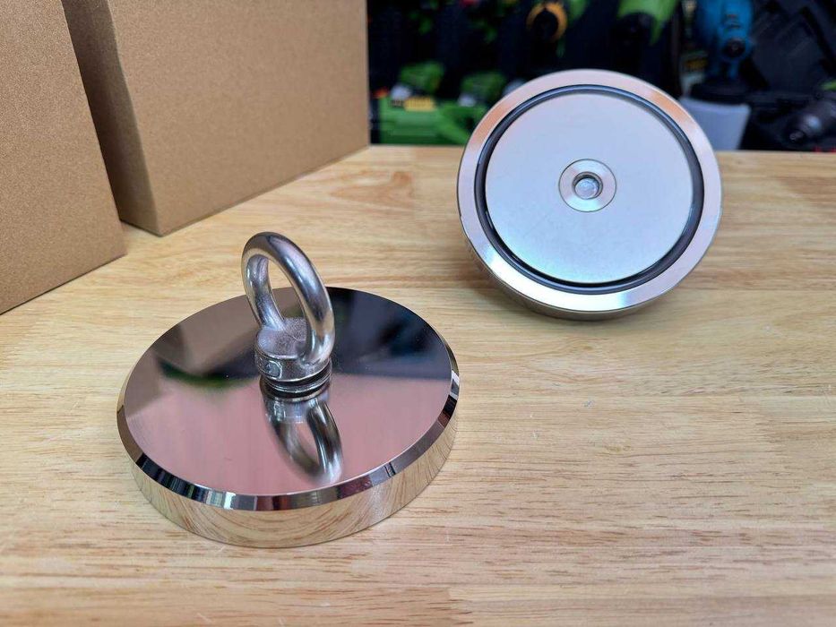 Потужний Неодимовий Магніт 450 кг З ручкою Односторонній (116-1)