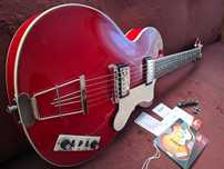 Hofner Club Contemporary HCT-CG-R gitara elektryczna hollowbody